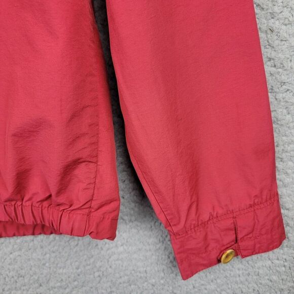 Arturo Calle Actitud Chaqueta Track Jacket Small Red Full Zip Pockets Anchor - Picture 15 of 16